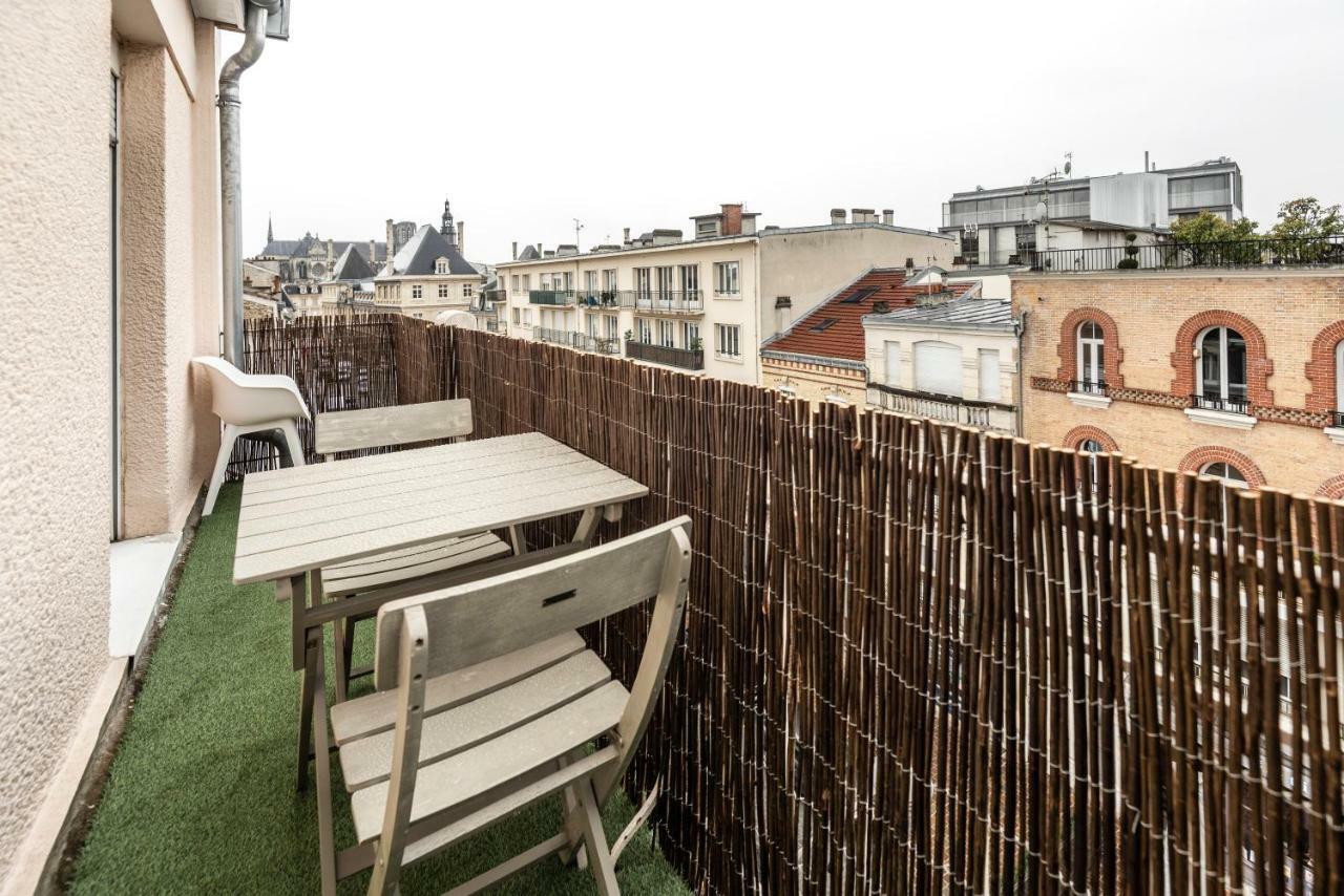 Chic B&B + Balcony - Hyper Center Reims Eksteriør billede